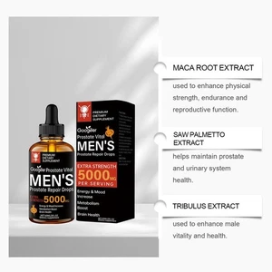 ProstateVital MEN'S Prostate Repair Drops Metabolism Boost 60ml Mood Support - Picture 1 of 14
