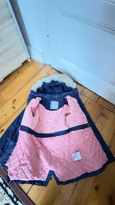 Mädchen Winter Mantel Jacke Parka Gr. 158 C&A - Bild 1 von 4