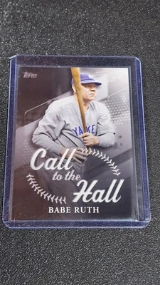2025 Topps Series 1 - Call to the Hall Babe Ruth #CTH-14 - Image 1 of 2