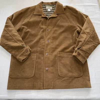 HOMBRE RFT SELVA TROPICAL MARRÓN EXTERIOR GRANDE TODO CLIMA CHAQUETA ABRIGO ELEGANTE GRANDE Foto 1 de 4