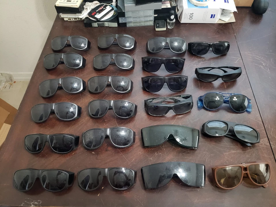 Lote de 23 protectores solares polarizados para gafas de sol y otras marcas tonos L3 Foto 1 de 4