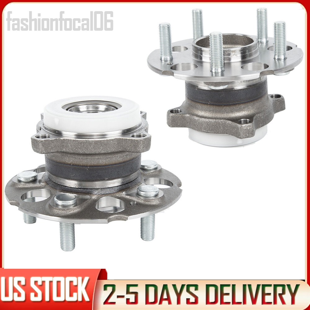 Pair REAR Wheel Bearing & Hubs For 2007 - 2011 Honda CR-V 4WD - Foto 3