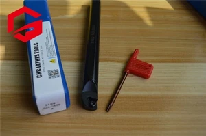 16mm S16Q-SCLCR09 Boring Bar Lathe Turning Tool Holder+10Pcs CCMT09T304 Inserts - Picture 1 of 5