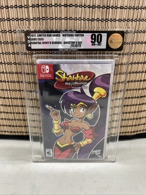 Shantae Risky’s Revenge Nintendo Switch GRADED Game VGA 90 NM+ - Image 1 of 2