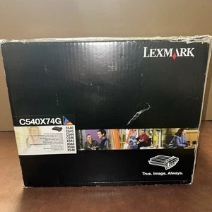 NEU Lexmark Black & Color Imaging Kit C540X74G OEM Original versiegelter Artikel, offene Verpackung - Bild 1 von 5