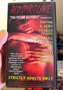 Red Spirit Lake Super Rare OG VHS Charles Pinion SOV splatter gore cult horror - Picture 1 of 4