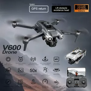 Drone Dual HD Cameras Optical Flow Positioning Avoidance WIFI UAV GPS Quadcopter - Picture 1 of 27