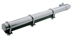 Deluxe Stainless Steel Quarter Fender Bracket Tube and U-Clamps - Picture 1 of 1