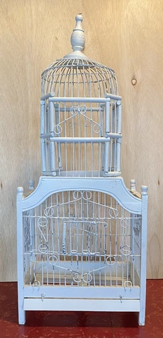 Vintage Victorian Style Bird Cage Cover