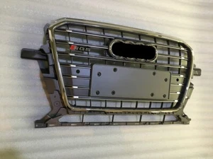 Rejilla de malla delantera gris parachoques para Audi Q5 2013-2018 actualización a SQ5 - Imagen 1 de 6