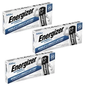30 x Energizer Ultimate Lithium AAA Micro Batterie FR03 1,5V im Streifen - Bild 1 von 1