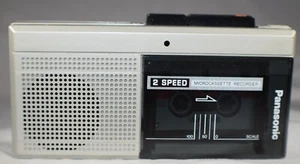 Vintage (1986) Panasonic RN-108 Micro Cassette Recorder w/ Case and Manual CLEAN - Picture 1 of 8