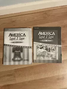 Abeka America Land I Love Quiz and Test Key Used - Picture 1 of 9