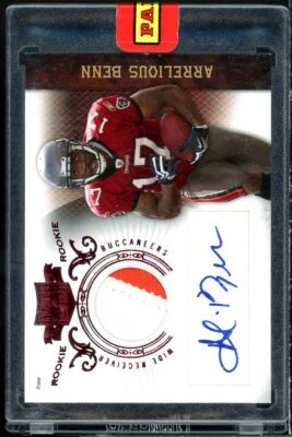 Arrelious Benn JSY AU/699 Rookie Card 2010 Panini Plates and Patches #203  - Image 1 of 2