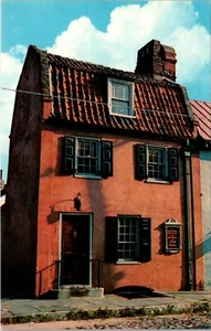 The Pink House Charleston South Carolina Postcard - Picture 1 of 2