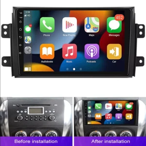 6G+64G For Suzuki SX4 2006-2013 Car Radio Stereo Android 13 GPS Navi Head Unit - Picture 1 of 16