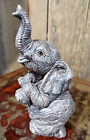 Popcorn Elephant Statue The Herd Collection Trunk Up Figurine #3110