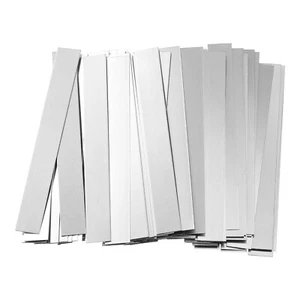 100pcs Nickel Strip 0.15x6x50mm 99.6% Pure Nickel Strip for 18650 Soldering Tab - Picture 1 of 7