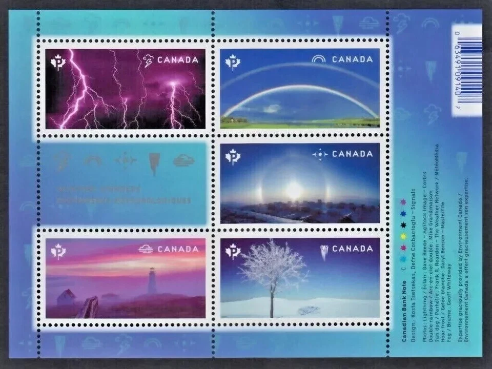 Canada - Scott 2838 - VFNH - Weather Wonders - 2015 - Image 1 of 1