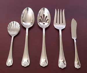 (5) LENOX BUTLERS GOURMET STAINLESS STEEL 18/8 HOSTESS SERVING SET - Picture 1 of 5