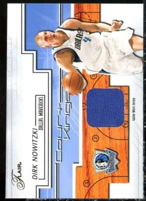 Dirk Nowitzki Card 2002-03 Flair Court Kings Game Used #CKDN - Image 1 of 2