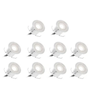 10PCS Deck 0.6W 500LM SMD2835 Small Recessed In-ground E1C0 - Picture 1 of 12