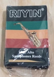 10/Box. New!! Riyin Alto Saxophone Reeds E Flat. Woodwind. Winds. Music. Sax - Picture 1 of 3