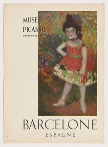 PABLO PICASSO Original 1966 Vintage Offset Poster Art Exhibition Mint Stored - Picture 1 of 1