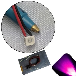 100 x 12v PLCC2 3528 1210 Pink SMD LED PreWired LED 9v-18v Prewired Ultra Bright - Picture 1 of 4