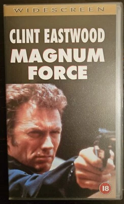 Magnum Force VHS - UK PAL - Clint Eastwood - Ted Post - Image 1 of 4