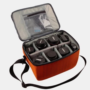 Large Camera Bag Insert Storage Case Partition For DSLR Canon Nikon Sony Lens - Picture 1 of 12