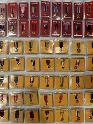 US Military Miniature Medal / Ribbon Bar Display – Multiple Options New