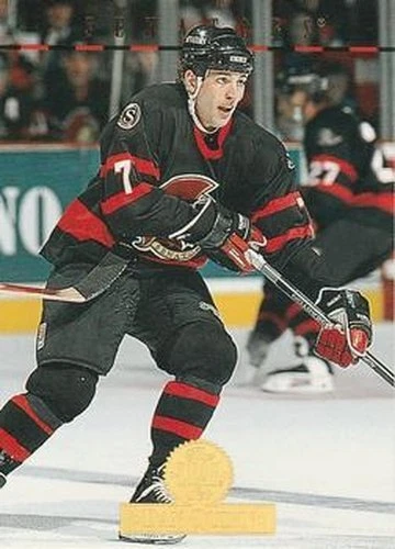 #61 Dan Quinn - Ottawa Senators - 1994-95 Leaf Hockey - Image 1 of 1