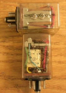 42ROZ-4000-ACG-SIL DPDT 5 Amp Relay - 8 Pin Octal - Sigma - Picture 1 of 3