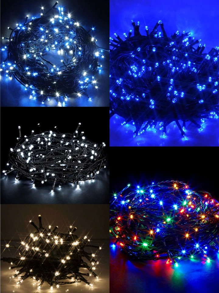 Waterproof 100-1000LED Christmas String Lights with 8 Modes & 8HRS Timer, Memory - Image 1 of 4