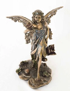 Fee Blütenwind 25cm bronziert und coloriert Veronese Fairy Fee Figur 2997 - Bild 1 von 6