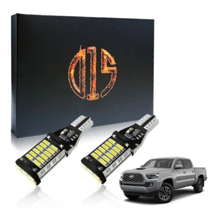 Bombillas de carga de reversa LED blancas 921 W16W para Toyota Tacoma 2005-2022 - Imagen 1 de 7