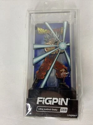 Dragon Ball Ultra Instinct GOKU 359 Figpin Classic Enamel Pin - Image 1 of 4