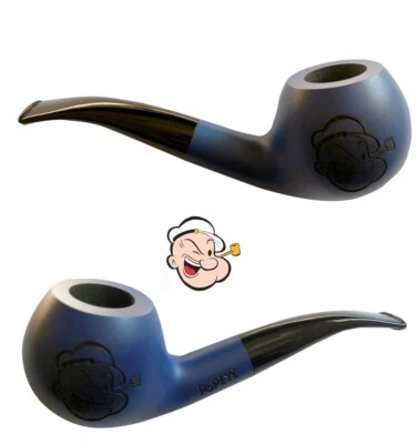 Meisterstück Vauen Pfeife Popeye 142 PY glatt blau  - Bild 1 von 2