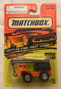 Matchbox /Mobile Crane/Orange With Black Boom/Vintage 1995/Brand New Sealed - Picture 1 of 12