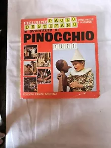 ALBUM FIGURINE LE AVVENTURE DI PINOCCHIO - PANINI 1972 - COMPLETO - MOLTO BUONO - Foto 1 di 4