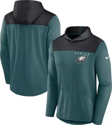 Camiseta de Manga Longa Nike com Capuz Verde Alternativo do Philadelphia Eagles para Homens XL Nova - Imagem 1 de 4