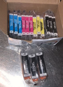 15er-Pack Topkolor 270XL & 271XL Tinte BCMY. Neu in offener Box - Bild 1 von 5