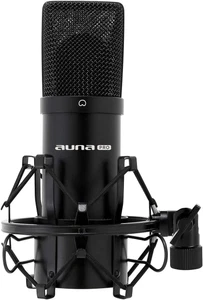 auna Pro MIC-900B, USB Kondensator-Mikrofon, Gaming-Mikrofon, Standmikrofon f... - Bild 1 von 4