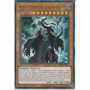 Hela, Generaider Boss of Doom GFP2-EN090 1ª Edición Ultra Raro: Tarjeta TCG YuGiOh - Imagen 1 de 3
