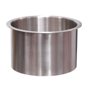 Bobrick B532 Circular Waste Chute Countertop - Silver 98Mmdx173mmdia - Picture 1 of 4