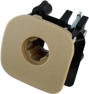 Guantera Corvette 1997-2004 cierre cachemir beige tostado marrón claro C5 - Imagen 1 de 3