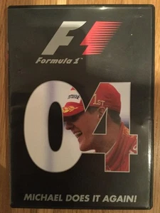 Formula One Review 2004 Michael Schumacher F1 (DVD, 2005) Alonso REGION 2 - Picture 1 of 1