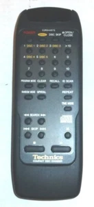 Mando a distancia original Technics EUR644970 para cambiador de CD - Imagen 1 de 3