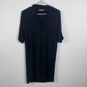 Tart Womens Wolid Black Dress Size XS Half Sleeve V Neck - Picture 1 of 5